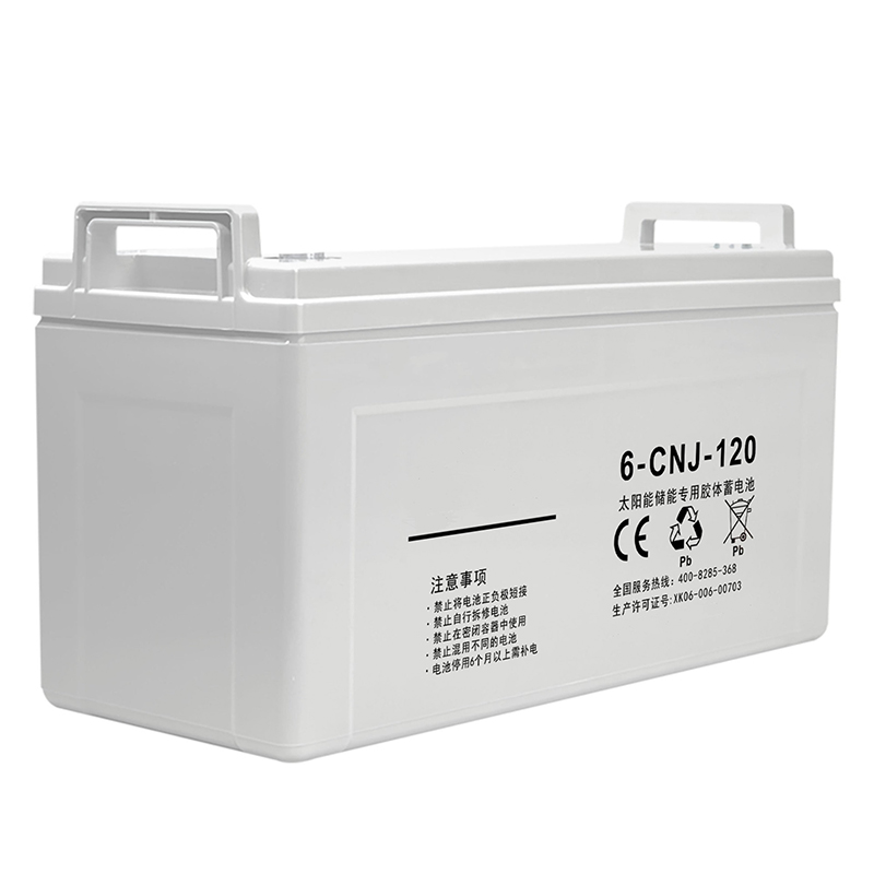 12V 120AH kolloidbatteri för fotovoltaisk avloppsvattenrening