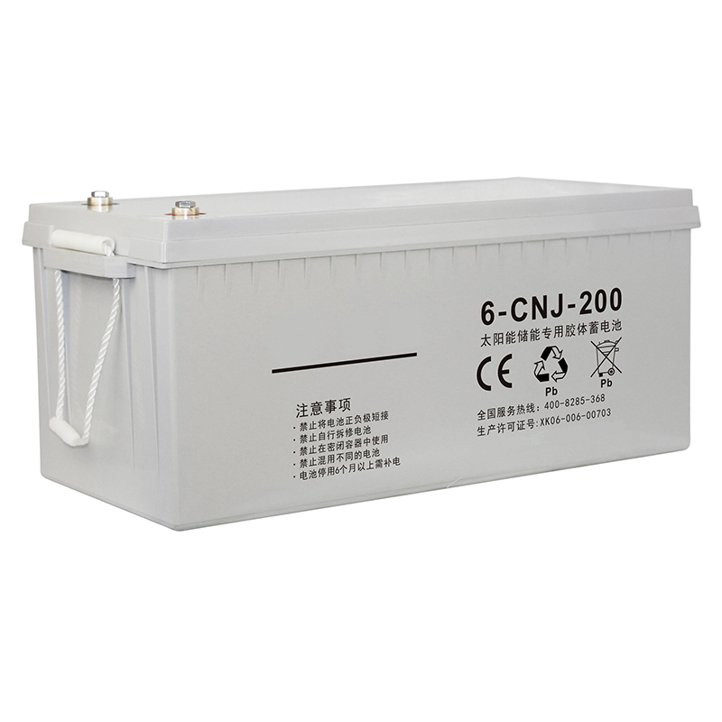 폐수 처리를 위한 12V 200AH 광전지 콜로이드 배터리